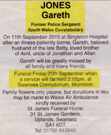 Obituary Gareth Jones