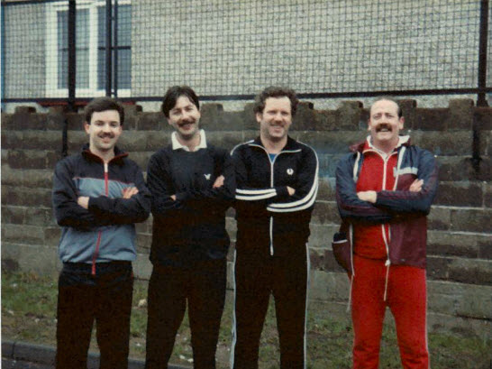 B Group Morriston - Charity run 1986