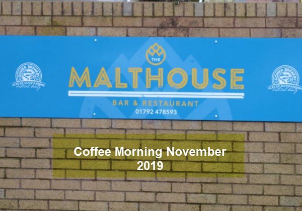 Coffee Morning 15th Nov 2019