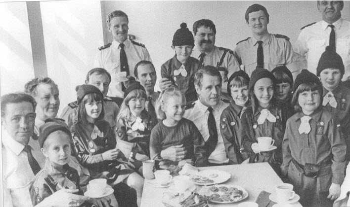 Brownies Visit Cocket Station 1981