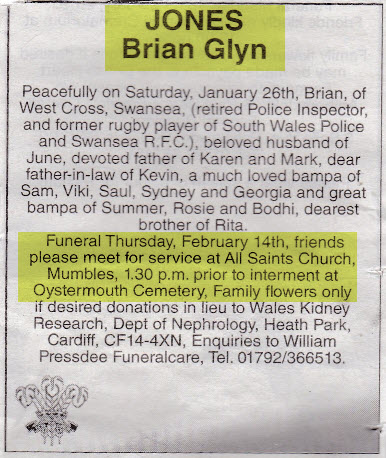 Obituary Brian Jones