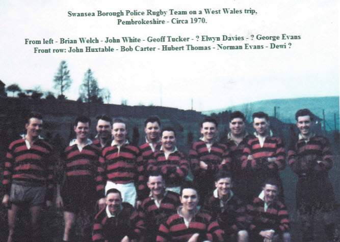 Swansea Borough Rugby Team C1970