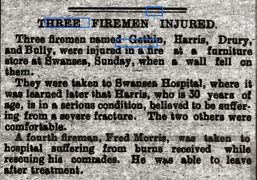 Swansea fire 1932